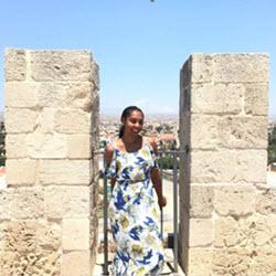 Brianna Cunningham in Cyprus Brianna in Cyprus